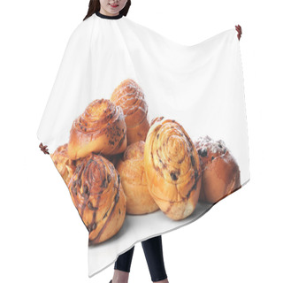 Personality  Sweet Tasty Buns Hair Cutting Cape