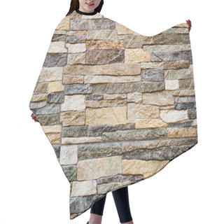 Personality  Modern Stone Wall Background Texture Hair Cutting Cape