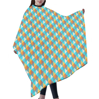 Personality  Modern Colorful Backdrop With Hexagonal Pattern Hair Cutting Cape