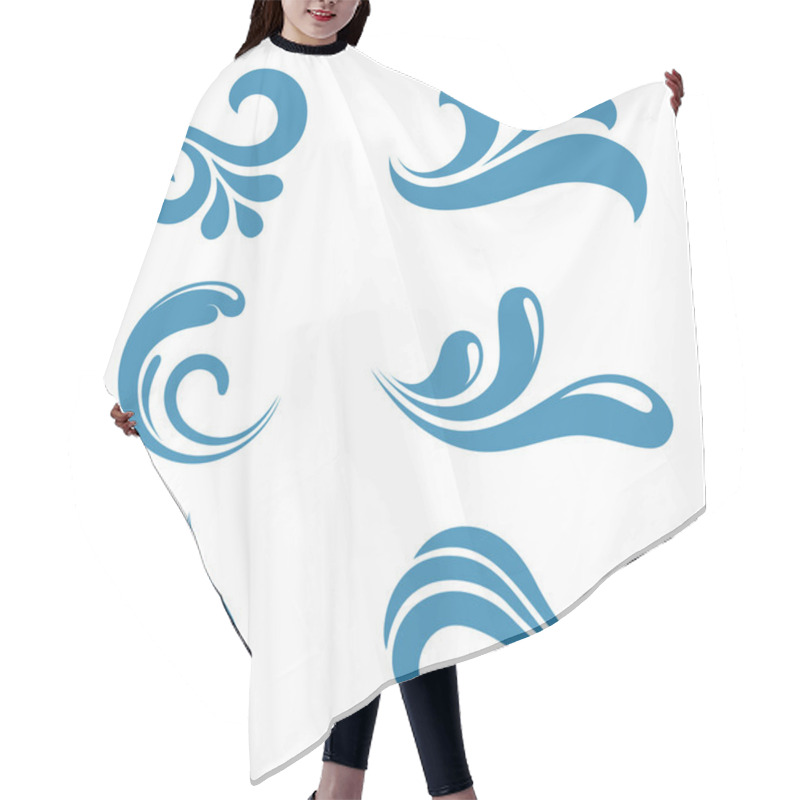 Personality  water hair cutting cape