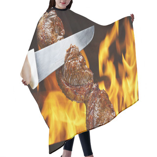 Personality  Picanha, Traditional Brazilian Barbecue. Hair Cutting Cape