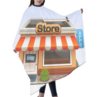 Personality  Shop Icon Hair Cutting Cape