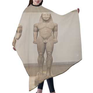 Personality  Kouros Greek Ancient Statue Hair Cutting Cape