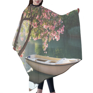 Personality  Boat On The River Hair Cutting Cape