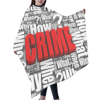 Personality  Crime Hair Cutting Cape