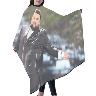 Personality  Jacques Houdek From Croatia Eurovision 2017 Hair Cutting Cape