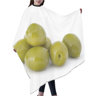 Personality  Pile Of Green Olives  Hair Cutting Cape