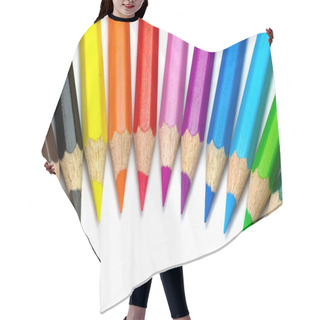 Personality  Colored Pencils Hair Cutting Cape
