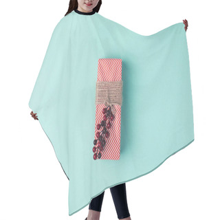 Personality  Decorated Christmas Present Hair Cutting Cape