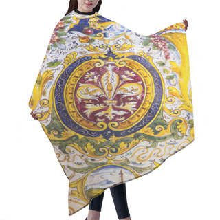 Personality  Fleur De Lis Of Florence Painting Hair Cutting Cape