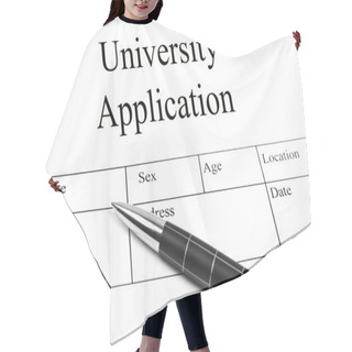 Personality  Univeristy Application Hair Cutting Cape