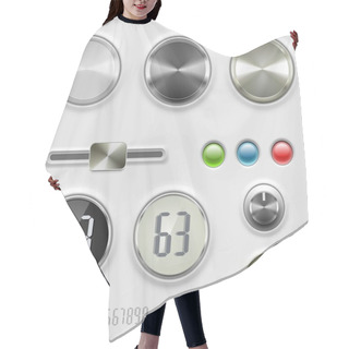 Personality  Vector Dials Volume Control Hair Cutting Cape