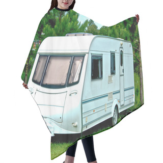 Personality  The Camping Or Caravan Car Hair Cutting Cape