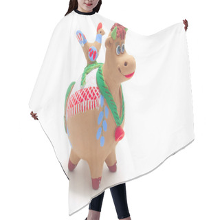 Personality  Clay Cow Hair Cutting Cape