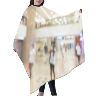 Personality  Blur Background Of Shopping Mall Hair Cutting Cape