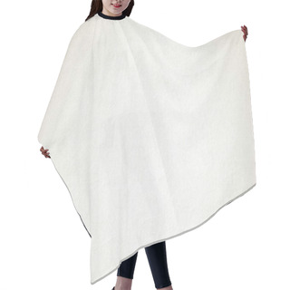 Personality  Ivory White Paper Texture Hair Cutting Cape