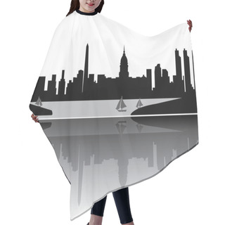 Personality  Buenos Aires Skyline Hair Cutting Cape