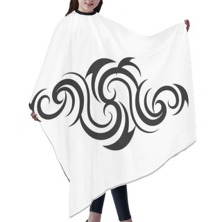 Personality  Tribal Ethnic Tatto Icon Hair Cutting Cape