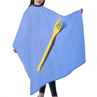 Personality  Disposable Plastic Fork Hair Cutting Cape