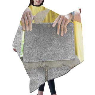 Personality  Bricklayer Hair Cutting Cape