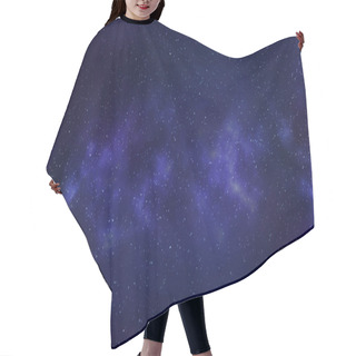 Personality  Milky Way Galaxy With Stars And Space Background. Hair Cutting Cape