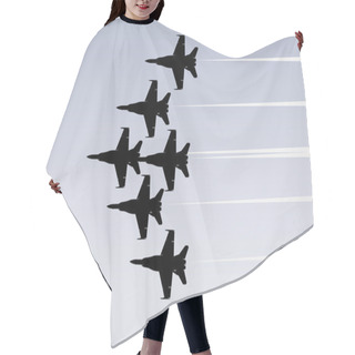 Personality  Jet Fighter Hair Cutting Cape