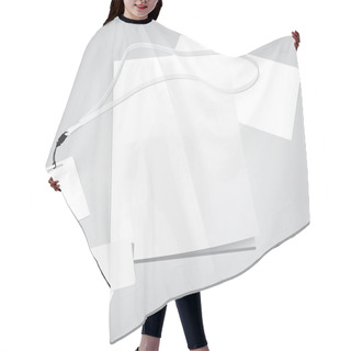 Personality  Set Of Corporate Identity Templates Hair Cutting Cape