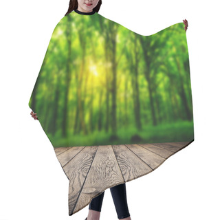 Personality  Wood Hair Cutting Cape