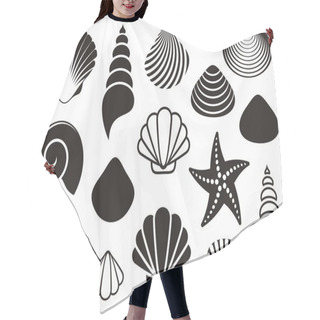 Personality  Sea Shells And Starfish Hair Cutting Cape