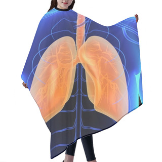 Personality  Human Lungs, Human Anatomy Hair Cutting Cape