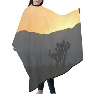 Personality  Tehachapi Mountains, Sunset Hair Cutting Cape