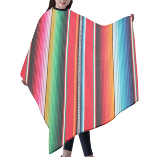 Personality  Mexico Mexican Cinco De Mayo Rug Poncho Fiesta Background With Stripes Copy Space Stock, Photo, Photograph, Image, Picture, Hair Cutting Cape