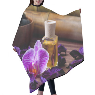 Personality  Bottle Of Olive Oil Naturally Aromatic Spa Hair Cutting Cape