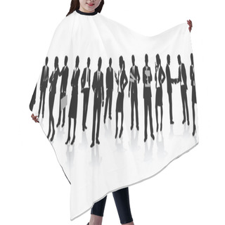 Personality  Business Background Hair Cutting Cape