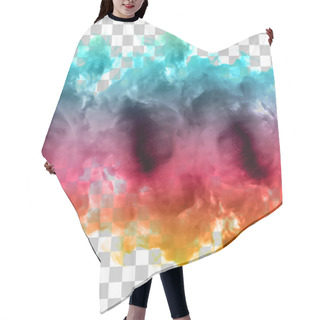 Personality  Vector Color Cloud.  Hair Cutting Cape