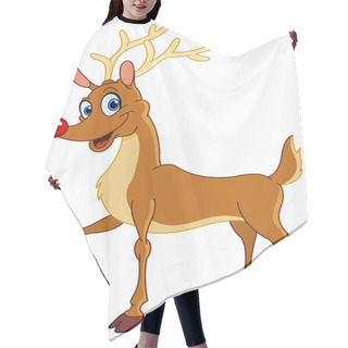 Personality  Reindeer Hair Cutting Cape
