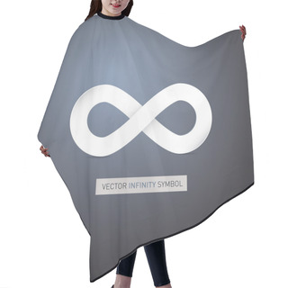 Personality  Infinity Symbol Hair Cutting Cape