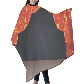 Personality  The Stage Curtain Hair Cutting Cape
