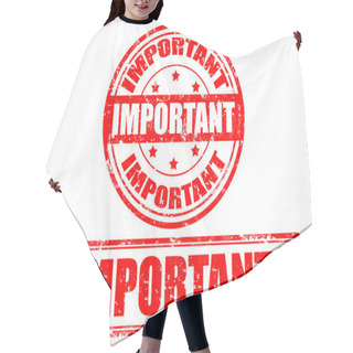 Personality  Important-stamps Hair Cutting Cape