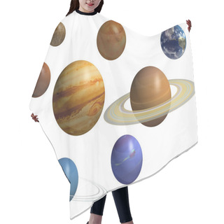 Personality  Planets Hair Cutting Cape