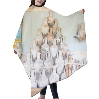 Personality  Amphoras In Bodrum Castle Hair Cutting Cape