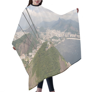 Personality  Brazil's Sugarloaf Mountain Hair Cutting Cape