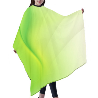 Personality  Green Abstract Background Hair Cutting Cape
