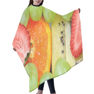 Personality  Fresh Fruit Mix Background Hair Cutting Cape
