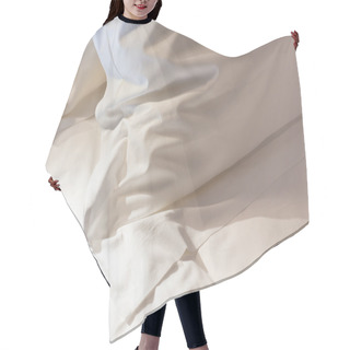 Personality  Bed With Fresh Linen Hair Cutting Cape