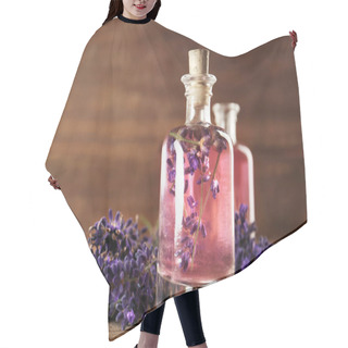 Personality  Bottle With Aroma Oil Hair Cutting Cape