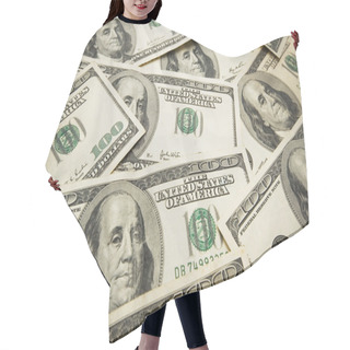 Personality  American Dollars Arranged Hair Cutting Cape