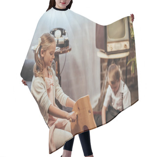 Personality  Sister And Brother Hair Cutting Cape
