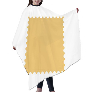 Personality  Postage Stamp 3d Hair Cutting Cape