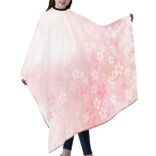 Personality  Cherry Blossom Background 5 Hair Cutting Cape